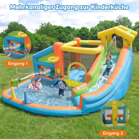 Château gonflable parc aquatique enfants jouets d'extérieur